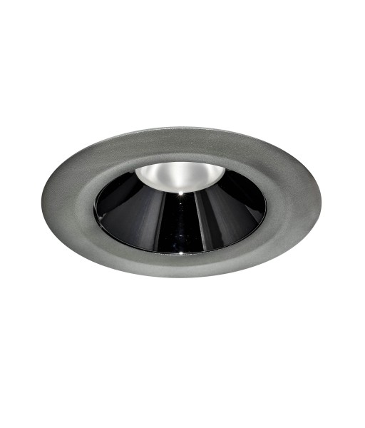 LEDS HOME LHAR1700SD ARO INTERCAMBIABLE GRIS OSCURO PARA DOWNLIGHT EMPOTRABLE 7W